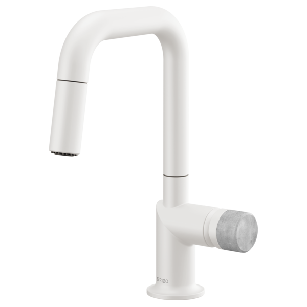 Brizo Odin 63965LF Pull-Down Prep Faucet with Square Spout - Less Handle