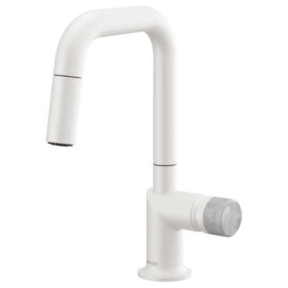 Brizo Odin 63965LF Pull-Down Prep Faucet with Square Spout - Less Handle