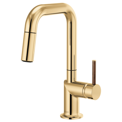 Brizo Odin 63965LF Pull-Down Prep Faucet with Square Spout - Less Handle