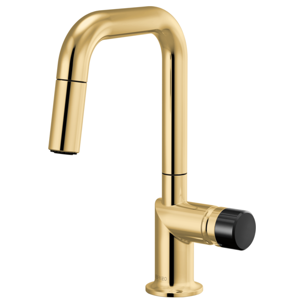 Brizo Odin 63965LF Pull-Down Prep Faucet with Square Spout - Less Handle