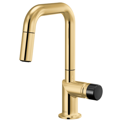 Brizo Odin 63965LF Pull-Down Prep Faucet with Square Spout - Less Handle