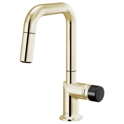 Brizo Odin 63965LF Pull-Down Prep Faucet with Square Spout - Less Handle
