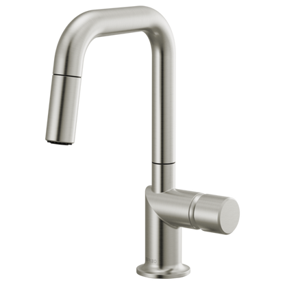 Brizo Odin 63965LF Pull-Down Prep Faucet with Square Spout - Less Handle