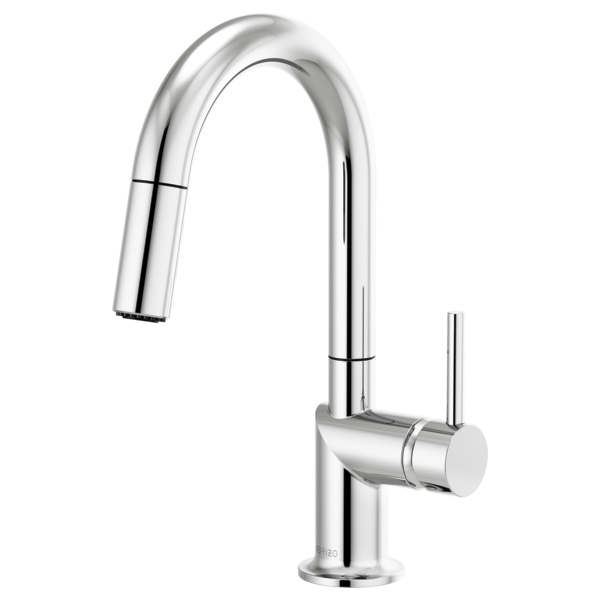 Brizo Odin 63975LF Pull-Down Prep Faucet with Arc Spout - Less Handle