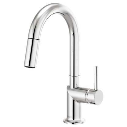 Brizo Odin 63975LF Pull-Down Prep Faucet with Arc Spout - Less Handle