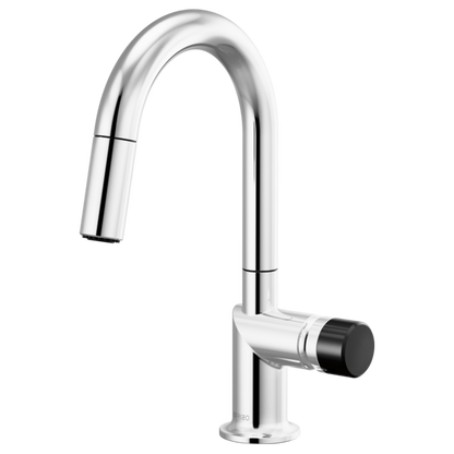 Brizo Odin 63975LF Pull-Down Prep Faucet with Arc Spout - Less Handle