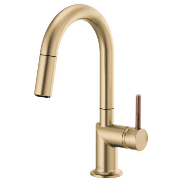 Brizo Odin 63975LF Pull-Down Prep Faucet with Arc Spout - Less Handle