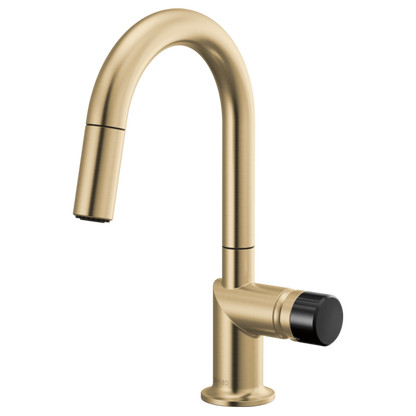 Brizo Odin 63975LF Pull-Down Prep Faucet with Arc Spout - Less Handle