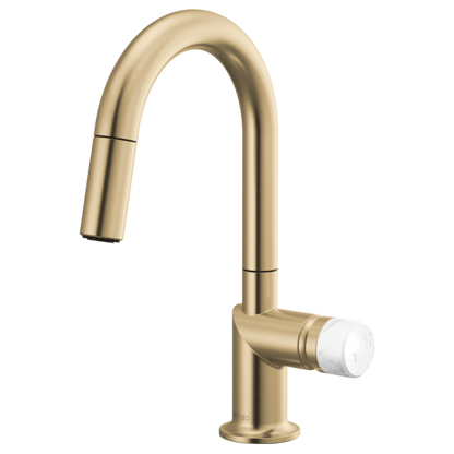 Brizo Odin 63975LF Pull-Down Prep Faucet with Arc Spout - Less Handle