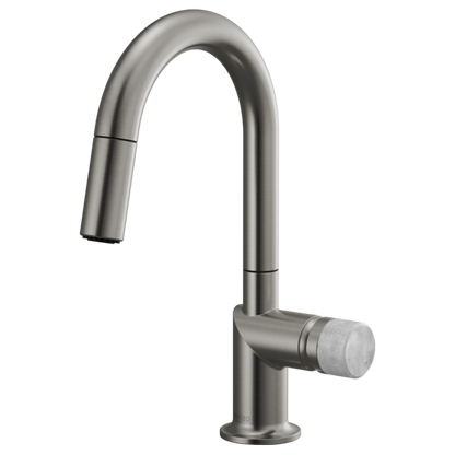 Brizo Odin 63975LF Pull-Down Prep Faucet with Arc Spout - Less Handle