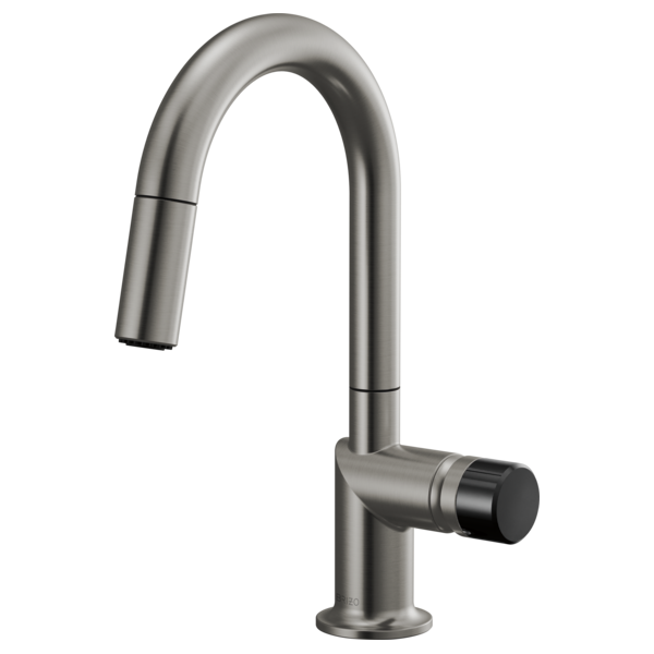 Brizo Odin 63975LF Pull-Down Prep Faucet with Arc Spout - Less Handle