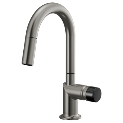 Brizo Odin 63975LF Pull-Down Prep Faucet with Arc Spout - Less Handle