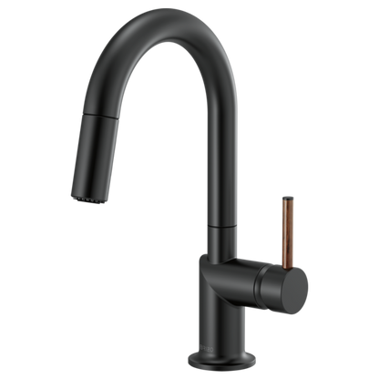 Brizo Odin 63975LF Pull-Down Prep Faucet with Arc Spout - Less Handle