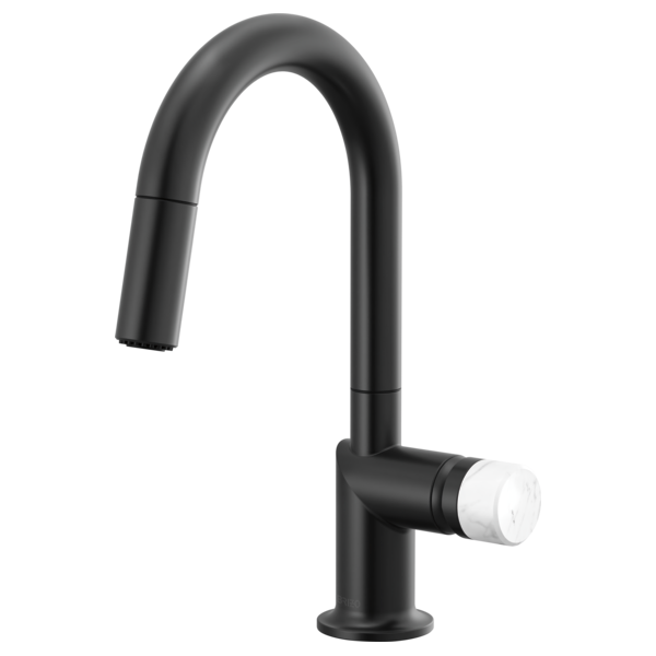 Brizo Odin 63975LF Pull-Down Prep Faucet with Arc Spout - Less Handle
