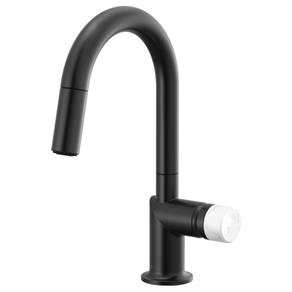 Brizo Odin 63975LF Pull-Down Prep Faucet with Arc Spout - Less Handle