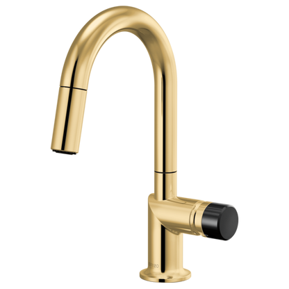 Brizo Odin 63975LF Pull-Down Prep Faucet with Arc Spout - Less Handle