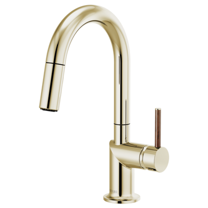 Brizo Odin 63975LF Pull-Down Prep Faucet with Arc Spout - Less Handle