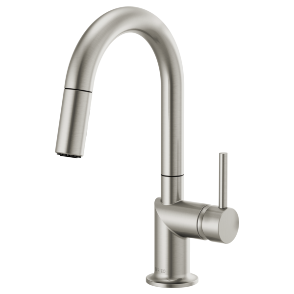 Brizo Odin 63975LF Pull-Down Prep Faucet with Arc Spout - Less Handle