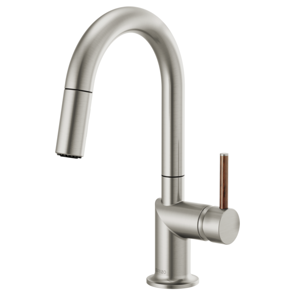 Brizo Odin 63975LF Pull-Down Prep Faucet with Arc Spout - Less Handle