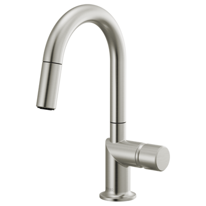 Brizo Odin 63975LF Pull-Down Prep Faucet with Arc Spout - Less Handle