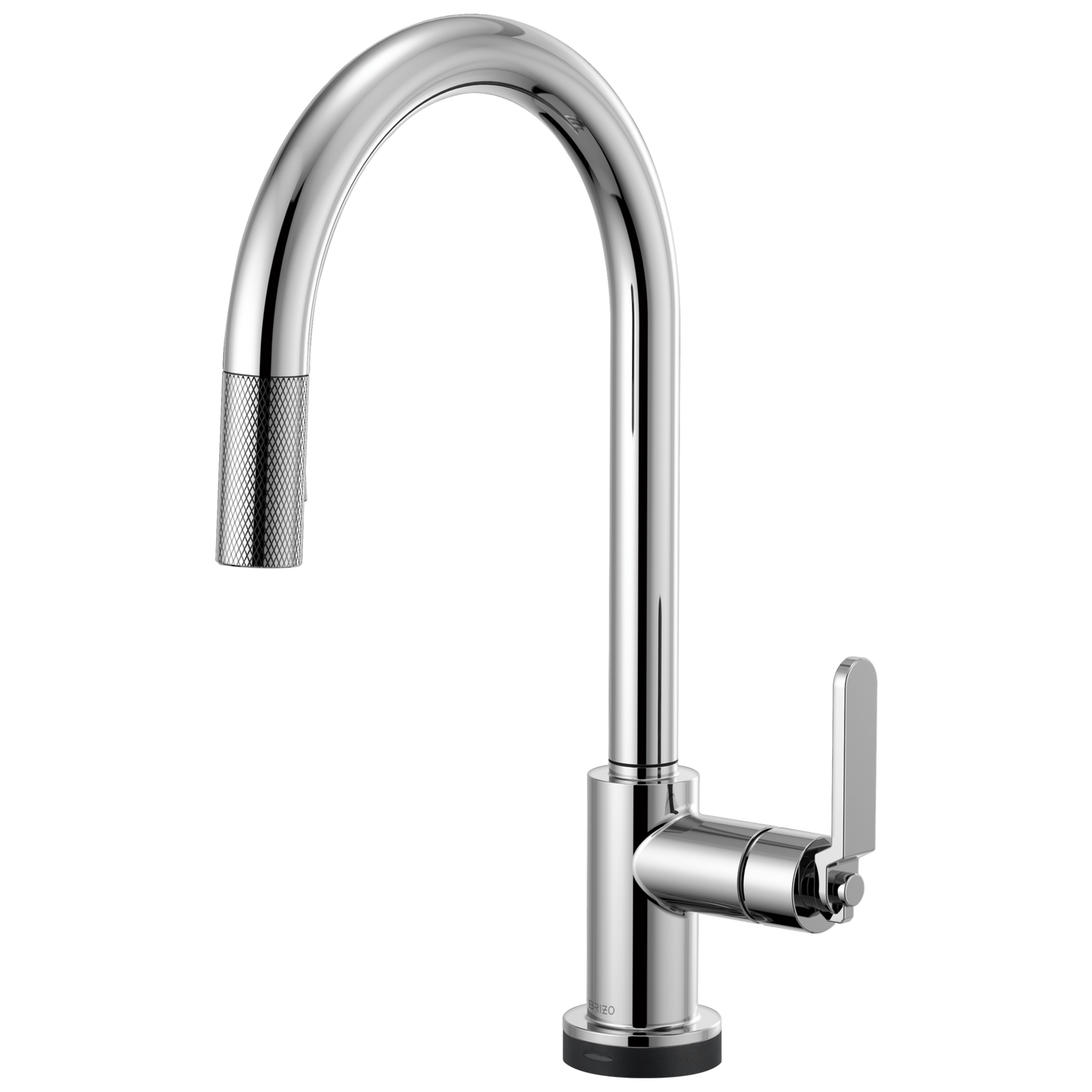 Brizo Litze 64044LF SmartTouch Pull-Down Kitchen Faucet with Arc Spout and Industrial Handle
