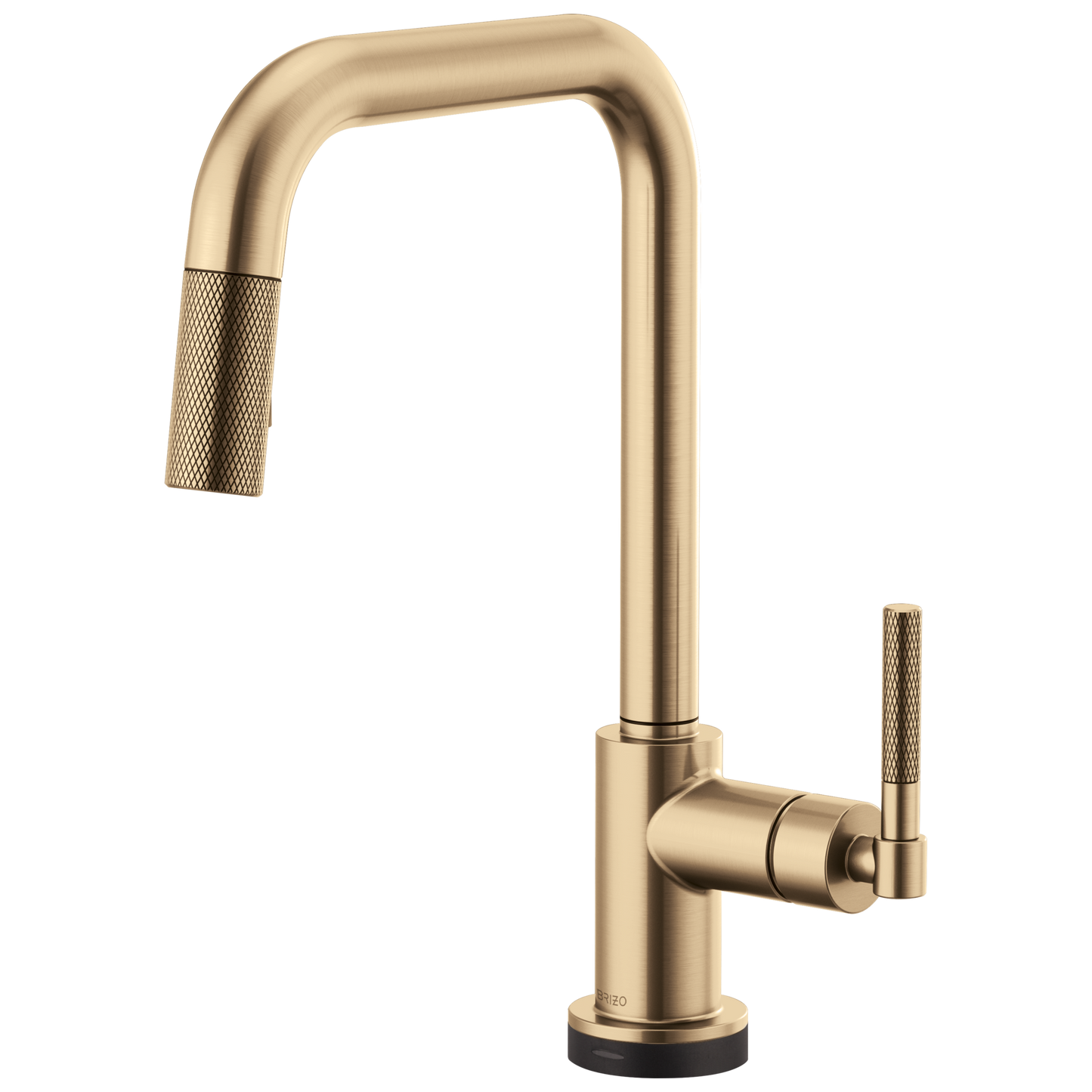 Brizo Litze 64053LF SmartTouch Pull-Down Kitchen Faucet with Square Spout and Knurled Handle