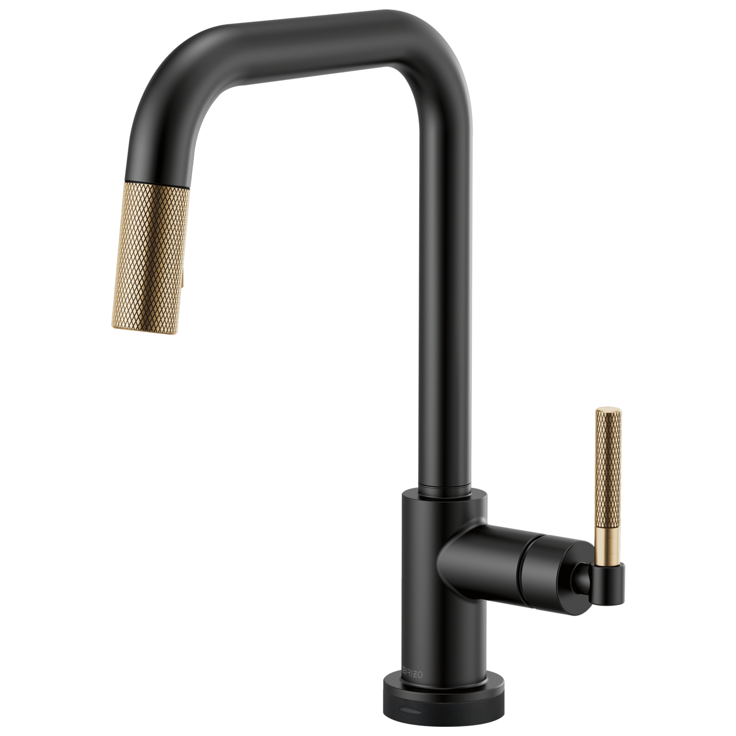 Brizo Litze 64053LF SmartTouch Pull-Down Kitchen Faucet with Square Spout and Knurled Handle