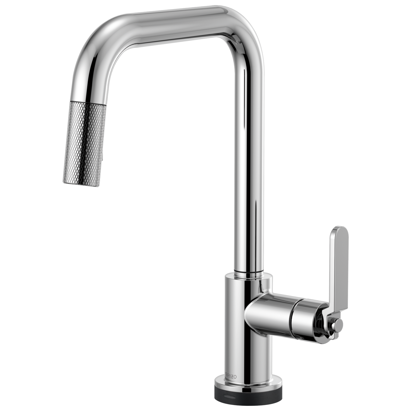 Brizo Litze 64054LF SmartTouch Pull-Down Kitchen Faucet with Square Spout and Industrial Handle