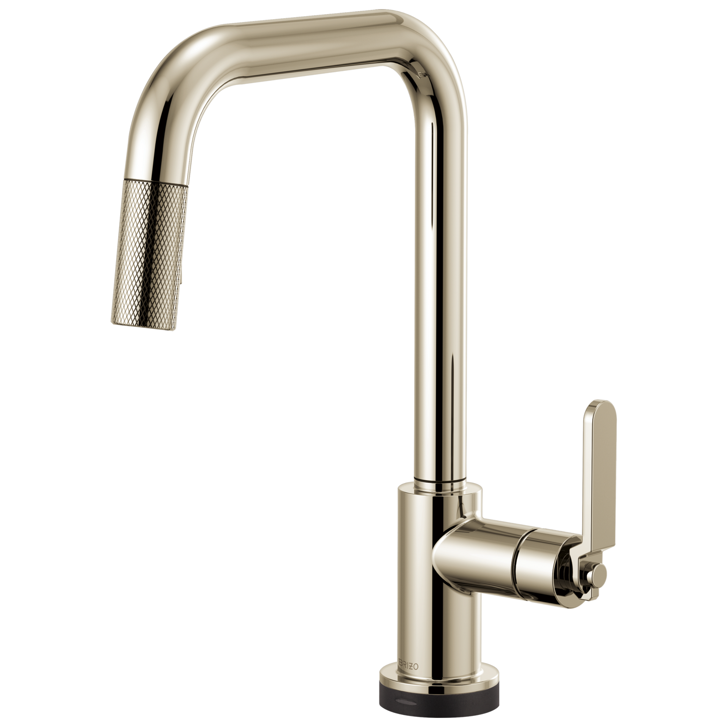Brizo Litze 64054LF SmartTouch Pull-Down Kitchen Faucet with Square Spout and Industrial Handle