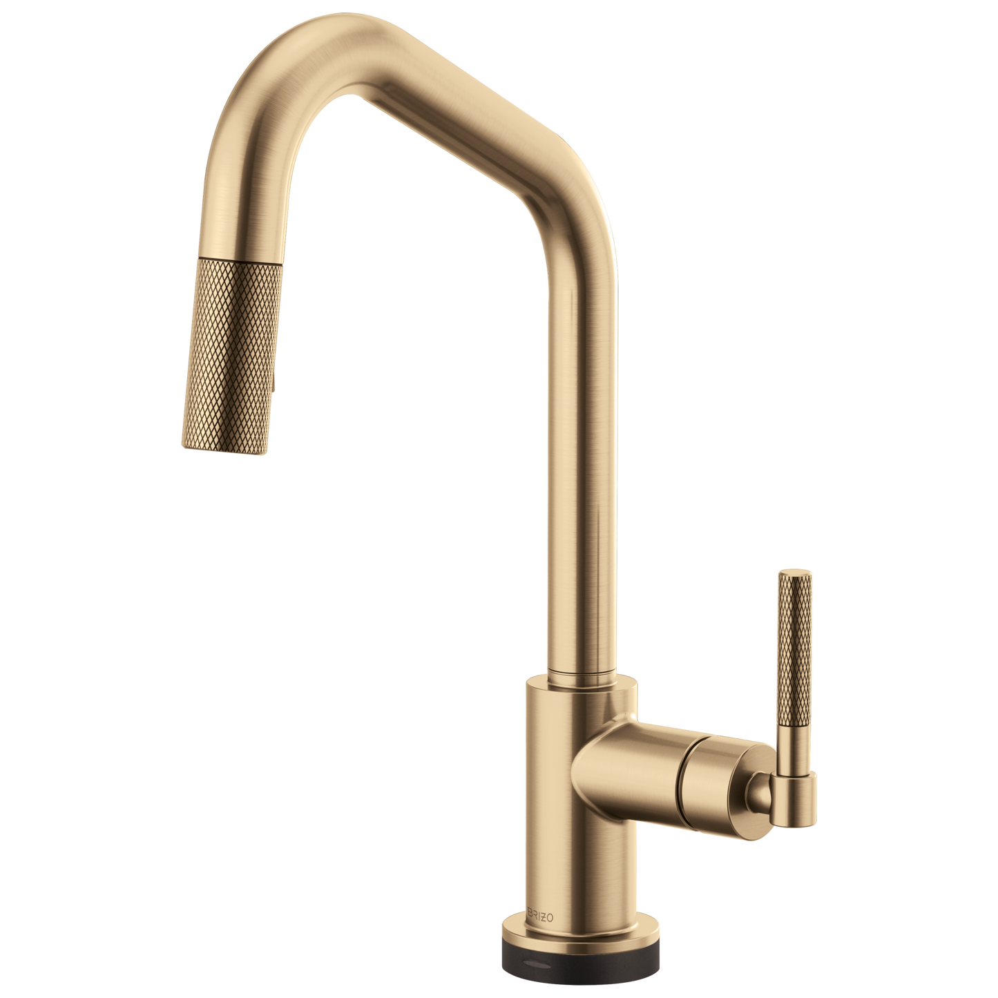 Brizo Litze 64063LF SmartTouch Pull-Down Kitchen Faucet with Angled Spout and Knurled Handle