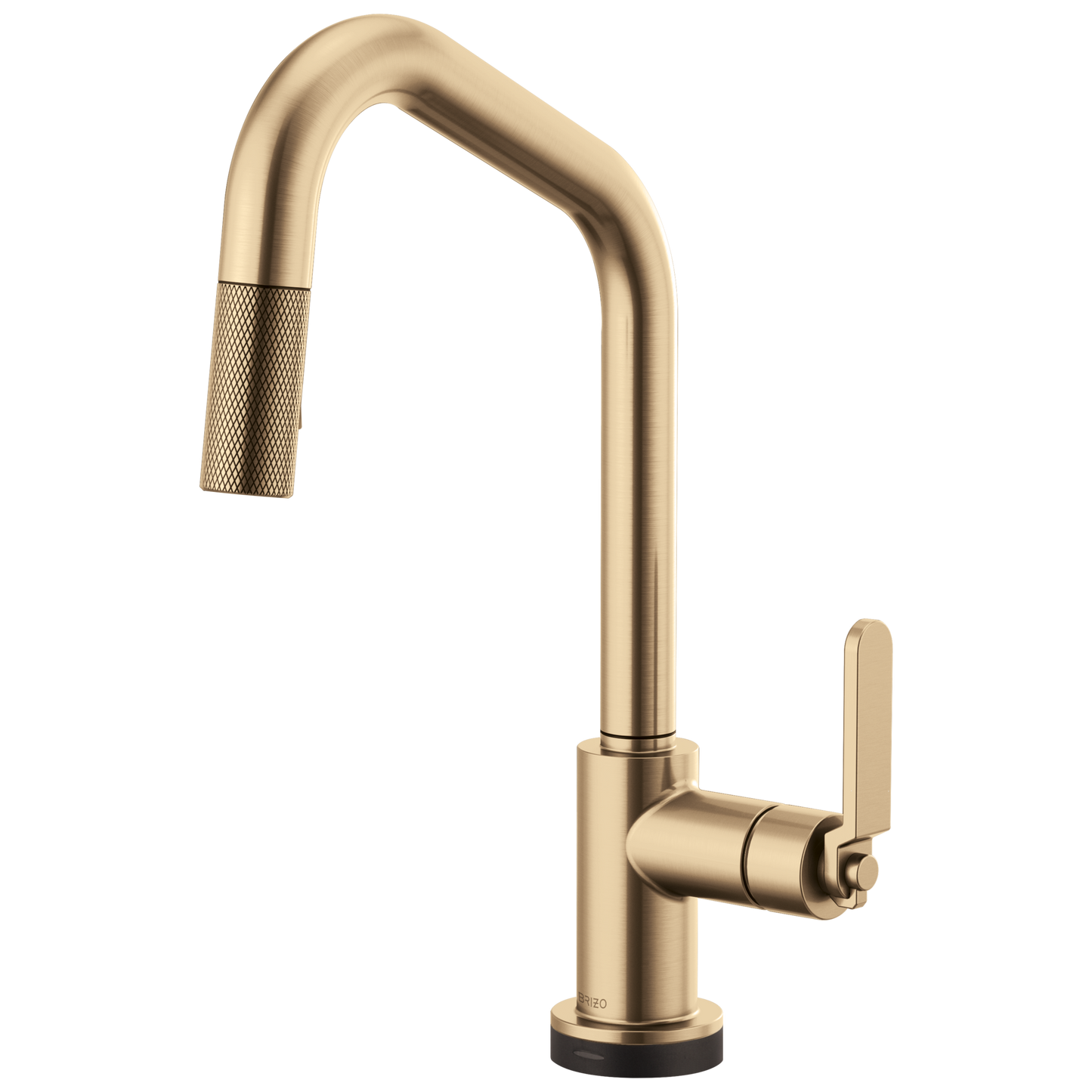 Brizo Litze 64064LF SmartTouch Pull-Down Kitchen Faucet with Angled Spout and Industrial Handle