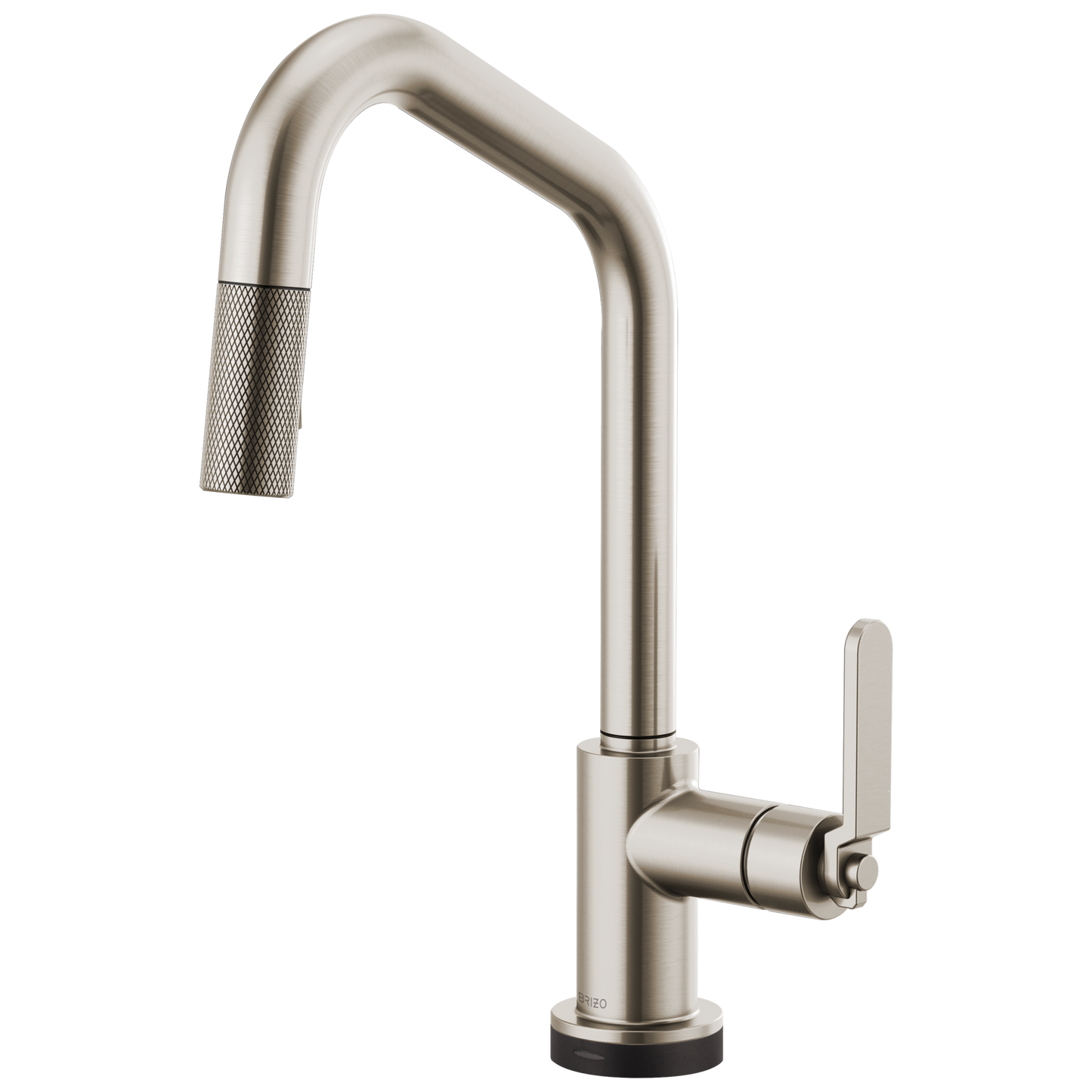 Brizo Litze 64064LF SmartTouch Pull-Down Kitchen Faucet with Angled Spout and Industrial Handle