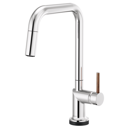 Brizo Odin 64065LF SmartTouch Pull-Down Kitchen Faucet with Square Spout - Less Handle