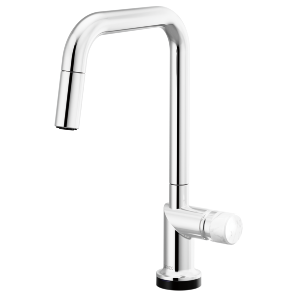 Brizo Odin 64065LF SmartTouch Pull-Down Kitchen Faucet with Square Spout - Less Handle