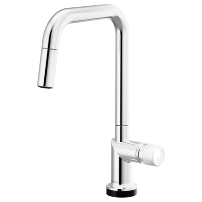 Brizo Odin 64065LF SmartTouch Pull-Down Kitchen Faucet with Square Spout - Less Handle
