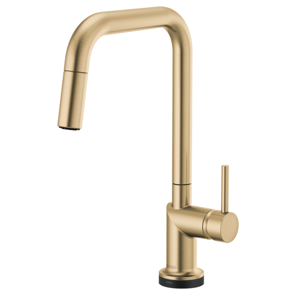 Brizo Odin 64065LF SmartTouch Pull-Down Kitchen Faucet with Square Spout - Less Handle