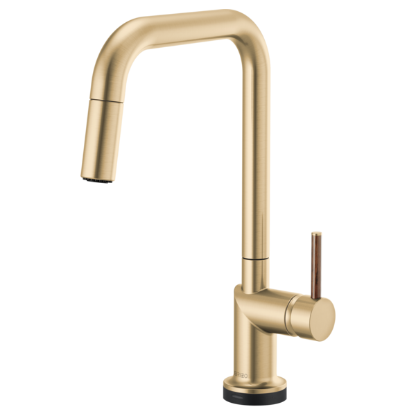Brizo Odin 64065LF SmartTouch Pull-Down Kitchen Faucet with Square Spout - Less Handle