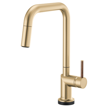 Brizo Odin 64065LF SmartTouch Pull-Down Kitchen Faucet with Square Spout - Less Handle