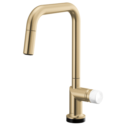 Brizo Odin 64065LF SmartTouch Pull-Down Kitchen Faucet with Square Spout - Less Handle