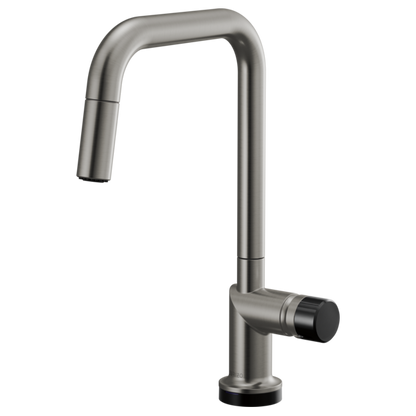 Brizo Odin 64065LF SmartTouch Pull-Down Kitchen Faucet with Square Spout - Less Handle