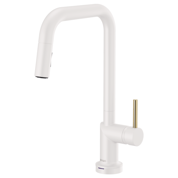 Brizo Odin 64065LF SmartTouch Pull-Down Kitchen Faucet with Square Spout - Less Handle