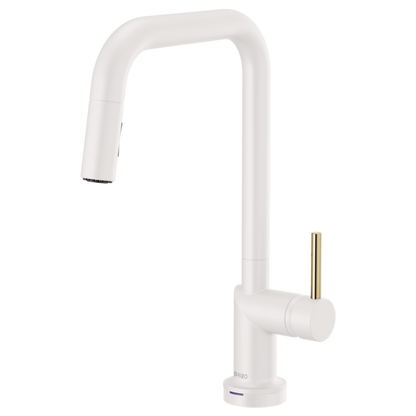 Brizo Odin 64065LF SmartTouch Pull-Down Kitchen Faucet with Square Spout - Less Handle