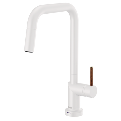 Brizo Odin 64065LF SmartTouch Pull-Down Kitchen Faucet with Square Spout - Less Handle