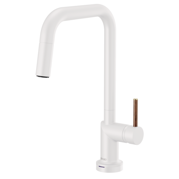 Brizo Odin 64065LF SmartTouch Pull-Down Kitchen Faucet with Square Spout - Less Handle