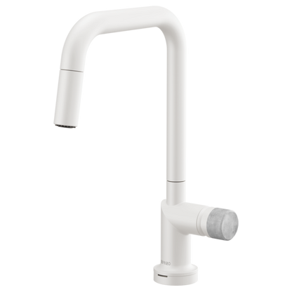 Brizo Odin 64065LF SmartTouch Pull-Down Kitchen Faucet with Square Spout - Less Handle