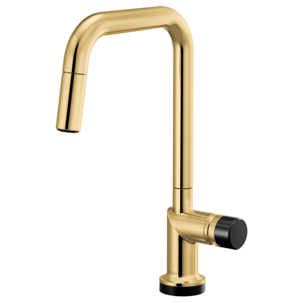 Brizo Odin 64065LF SmartTouch Pull-Down Kitchen Faucet with Square Spout - Less Handle