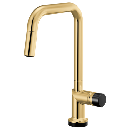 Brizo Odin 64065LF SmartTouch Pull-Down Kitchen Faucet with Square Spout - Less Handle