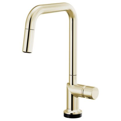 Brizo Odin 64065LF SmartTouch Pull-Down Kitchen Faucet with Square Spout - Less Handle