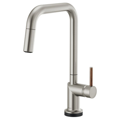 Brizo Odin 64065LF SmartTouch Pull-Down Kitchen Faucet with Square Spout - Less Handle