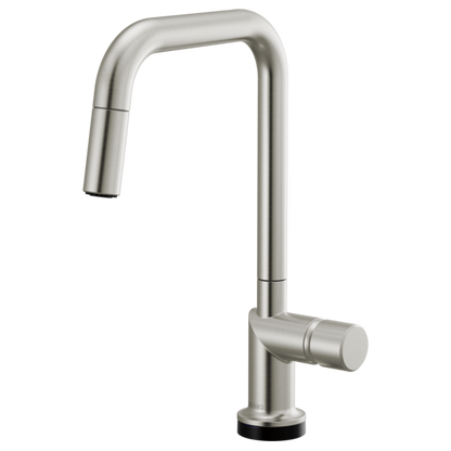 Brizo Odin 64065LF SmartTouch Pull-Down Kitchen Faucet with Square Spout - Less Handle